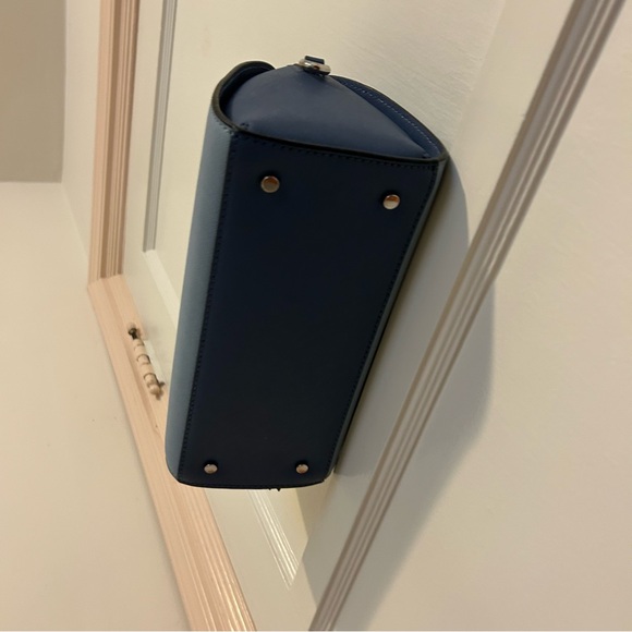 Kate Spade Blue Reilly Crossbody Top Handle Bag - Picture 6 of 12